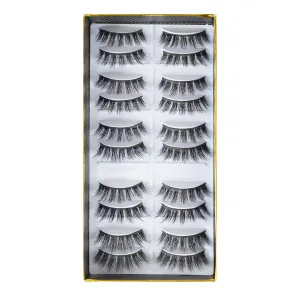 3D Volume Fluffy False Eyelashes 10pairs