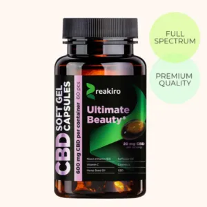 600mg CBD Capsules Ultimate Beauty | 60 pcs