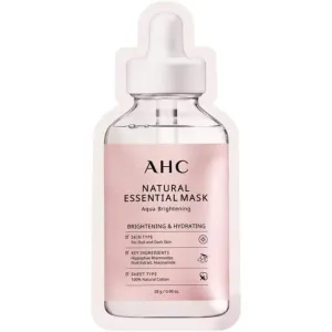 AHC Natural Essential Mask Aqua Brightening - 5 Pack