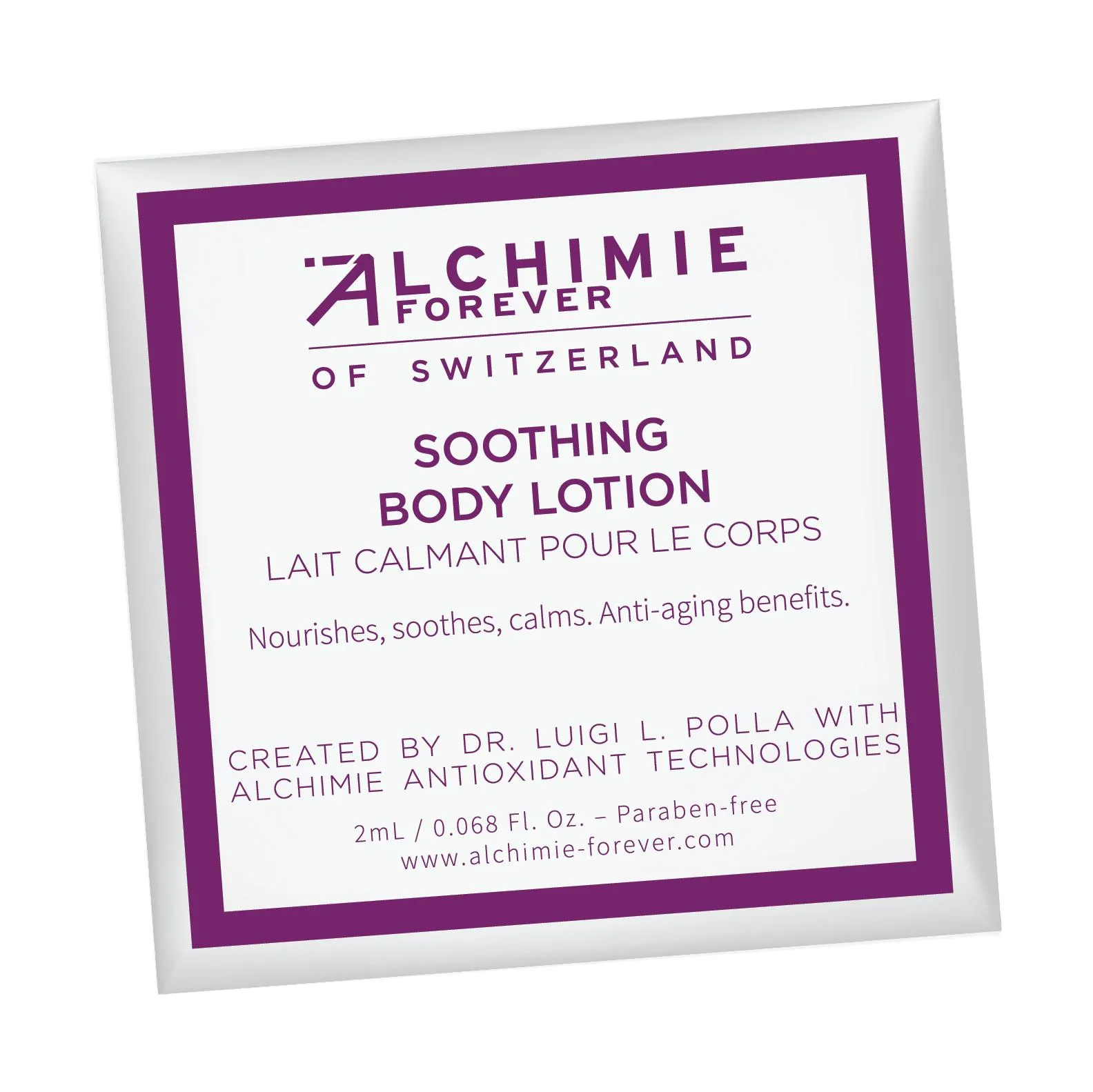 Alchimie Forever Soothing Body Lotion