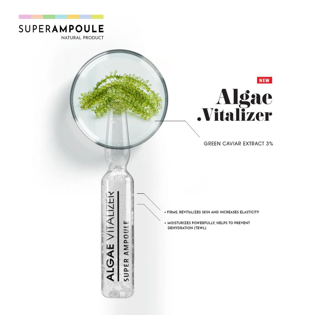 Algae Vitality Green Caviar Extract 3% Super Ampoule