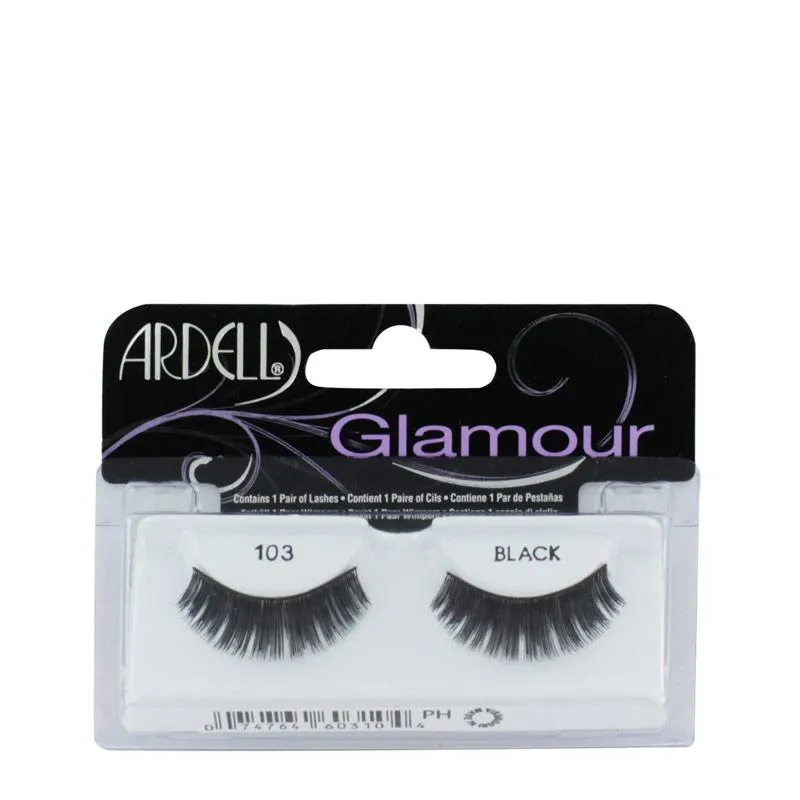 Ardell Glamour Eyelashes - Black 103