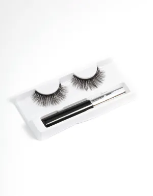 Black Natural Glam Magnetic Fake Eyelashes