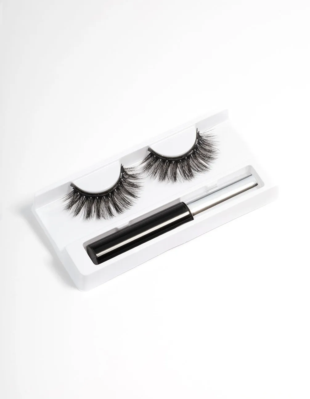 Black Volume Imitation Mink Magnetic Fake Eyelashes