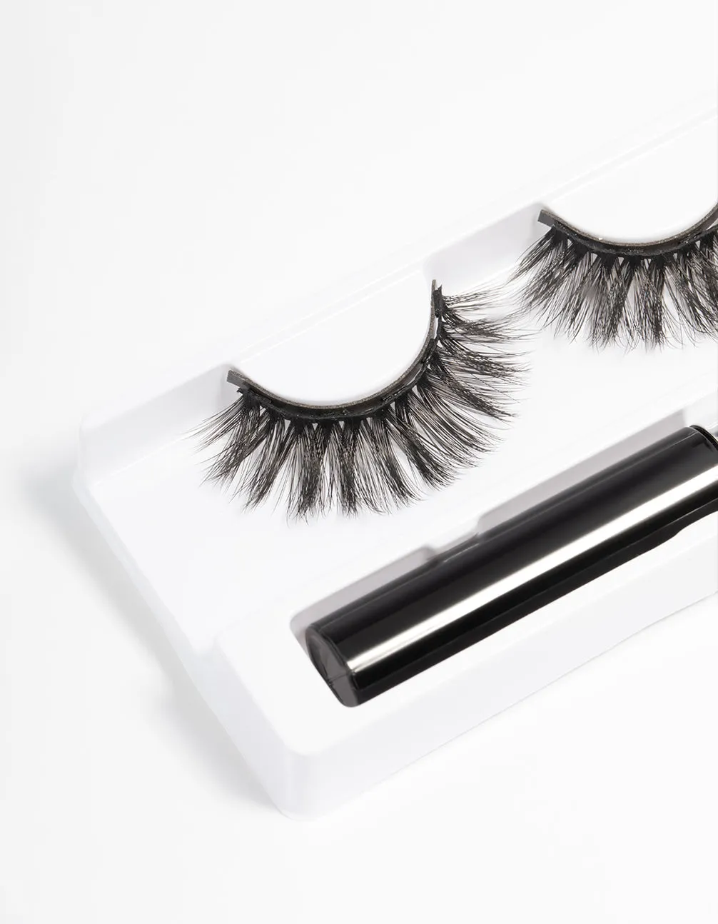 Black Volume Imitation Mink Magnetic Fake Eyelashes