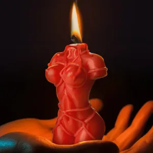 Bound Goddess Drip Candle - Red