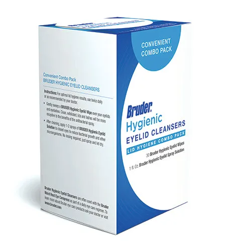 Bruder Hygienic Eyelid Cleansers Combo Pack