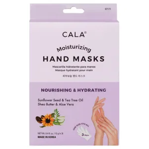 Cala Moisturizing Hand Mask Gloves (3 Pairs)