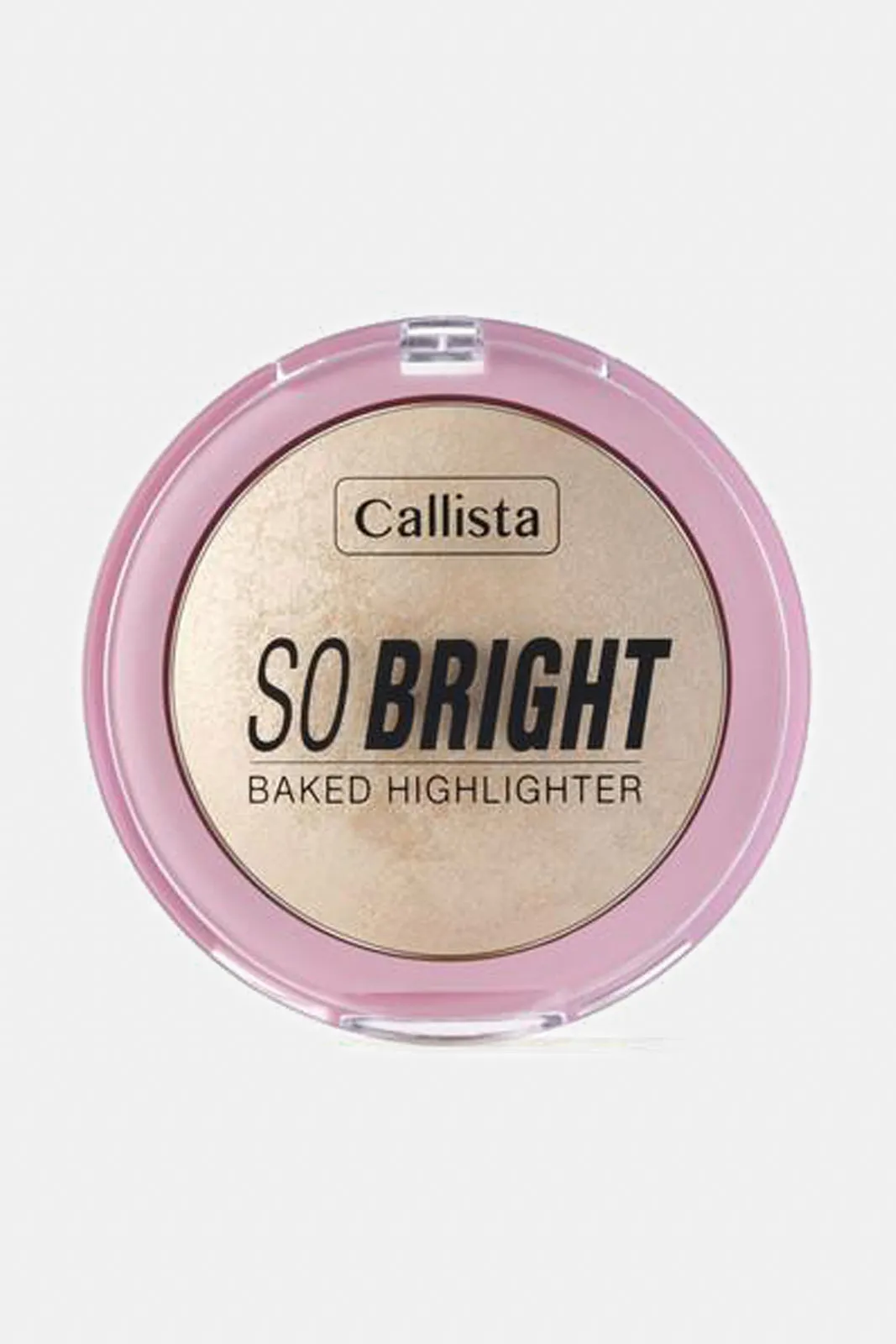 Callista So Bright Baked Highlighter 01 - Snowy Glowy Light