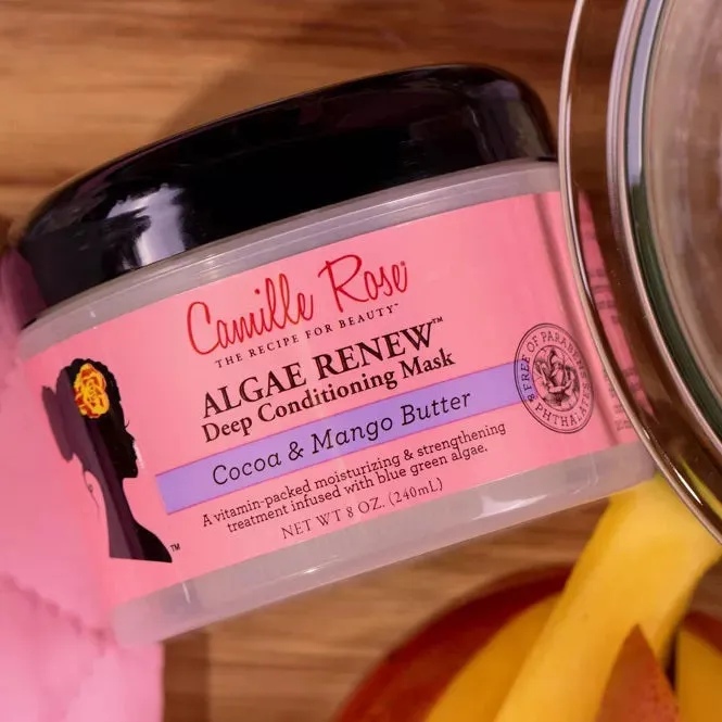 Camille Rose Naturals: Algae Renew Deep Conditioning Mask 8oz