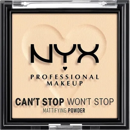 Can'T Stop Won'T Stop Matte Finish Fair 01, Nyx Professional Makeup