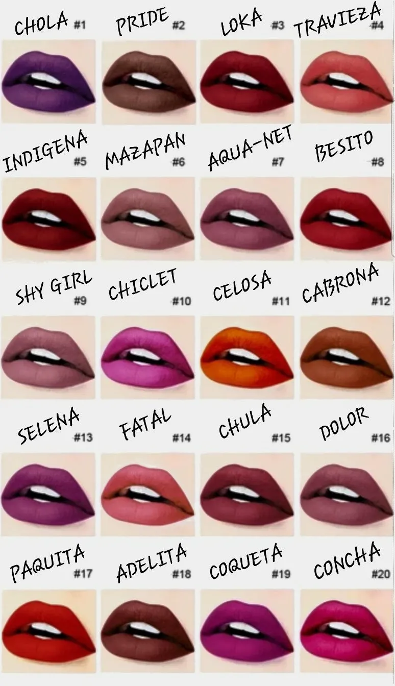 Chola Ink Matte Lipstick #8 - BESITO