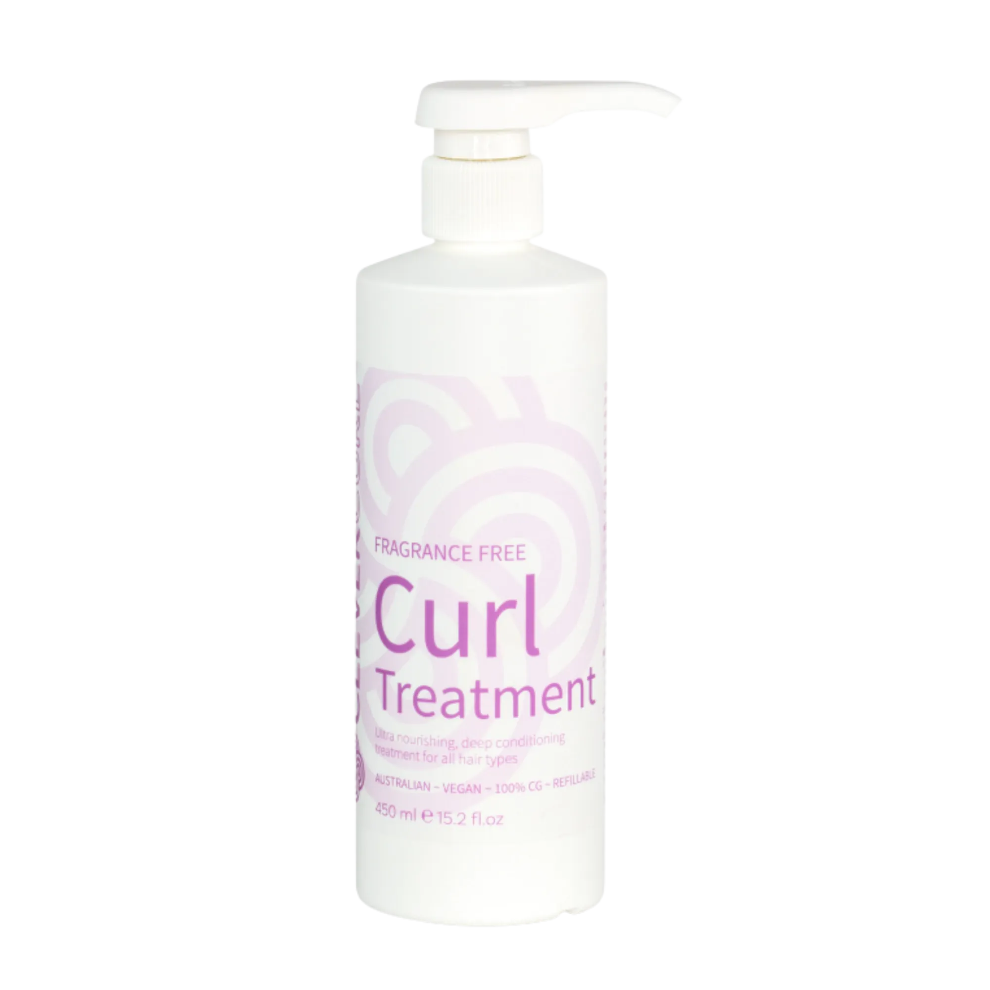 Clever Curl Fragrance Free Curl Treatment 450ml