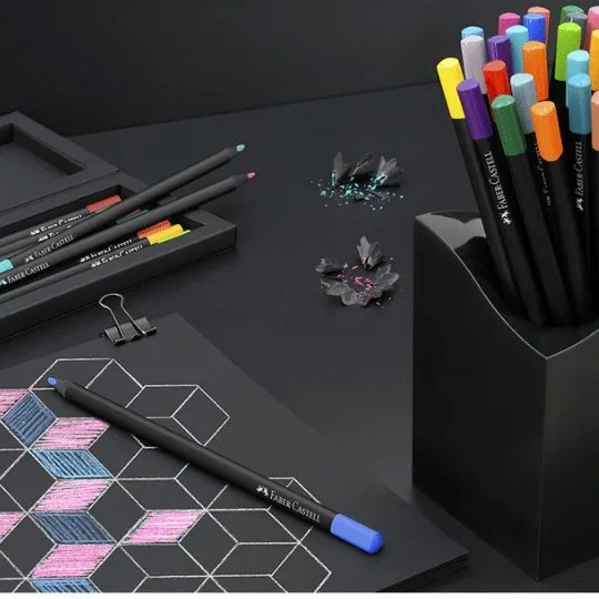 Colour Pencils Black Edition Set of 24 Faber-Castell