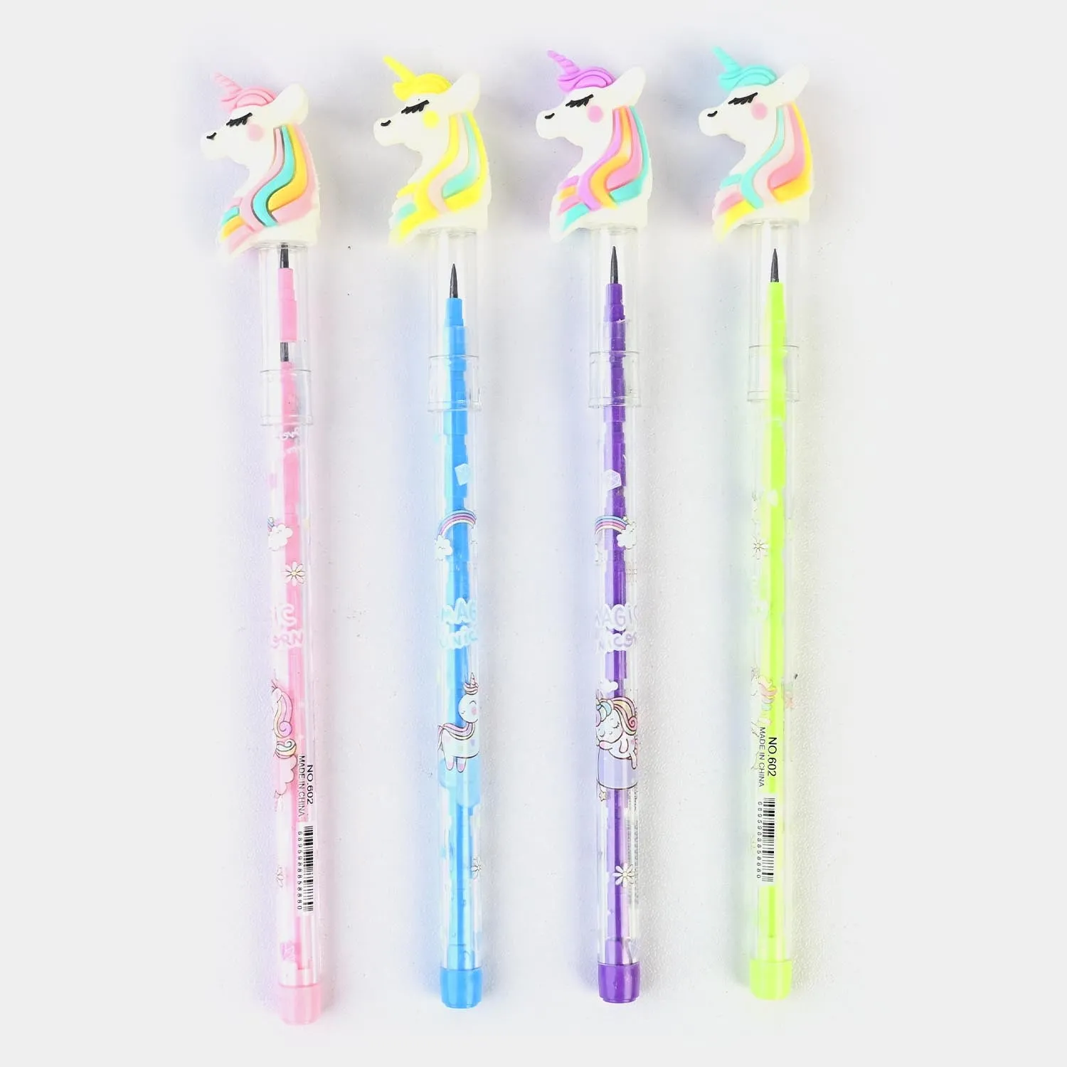 Cute Character Pencil | 4PCs