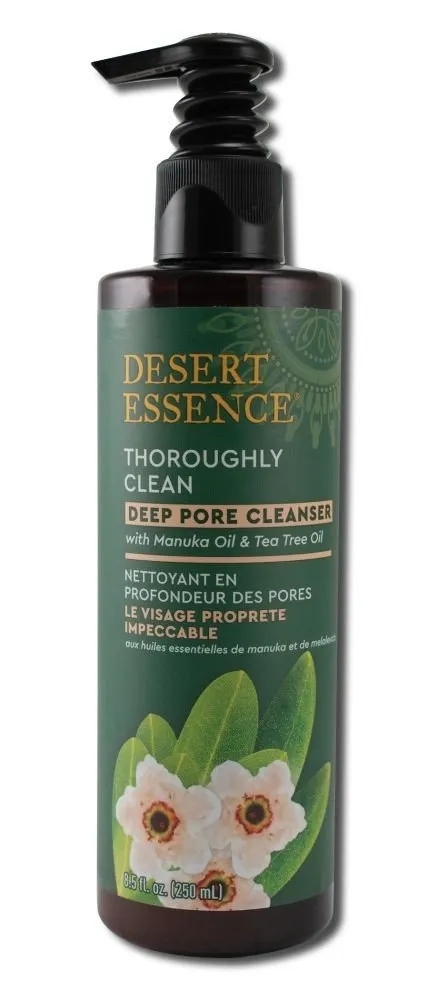 Desert Essence Thoroughly Clean Deep Pore Cleanser 8.5 oz Liquid