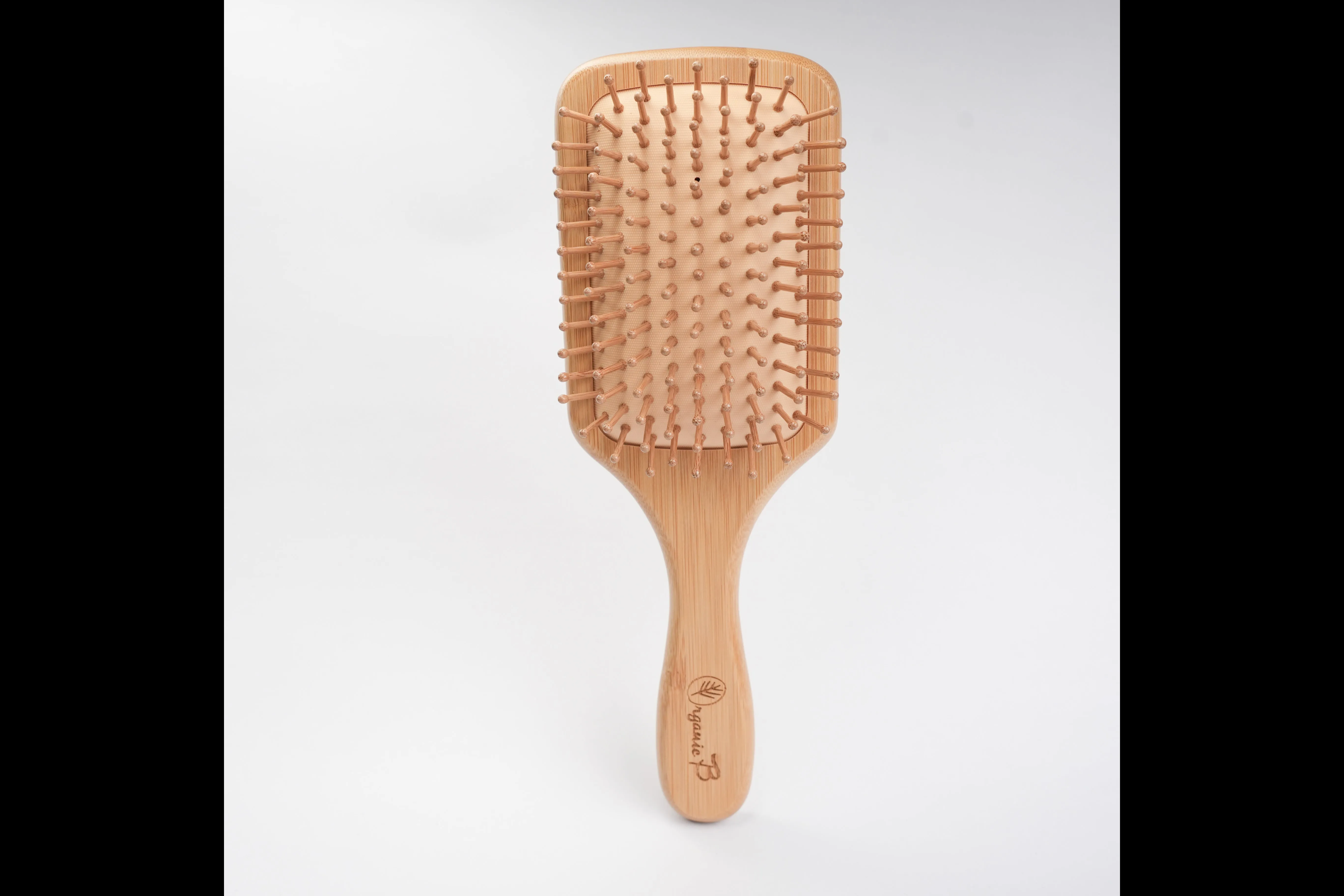 Detangling &  Anti-frizz Bamboo Bliss Tulda Paddle hairBrush | Sqaure, Large