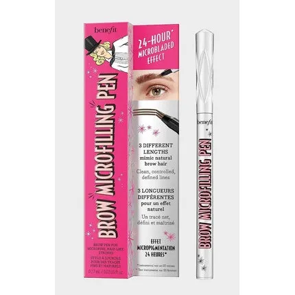 Eyebrow microfilling pen 0.8 ml, medium brown, Benefit