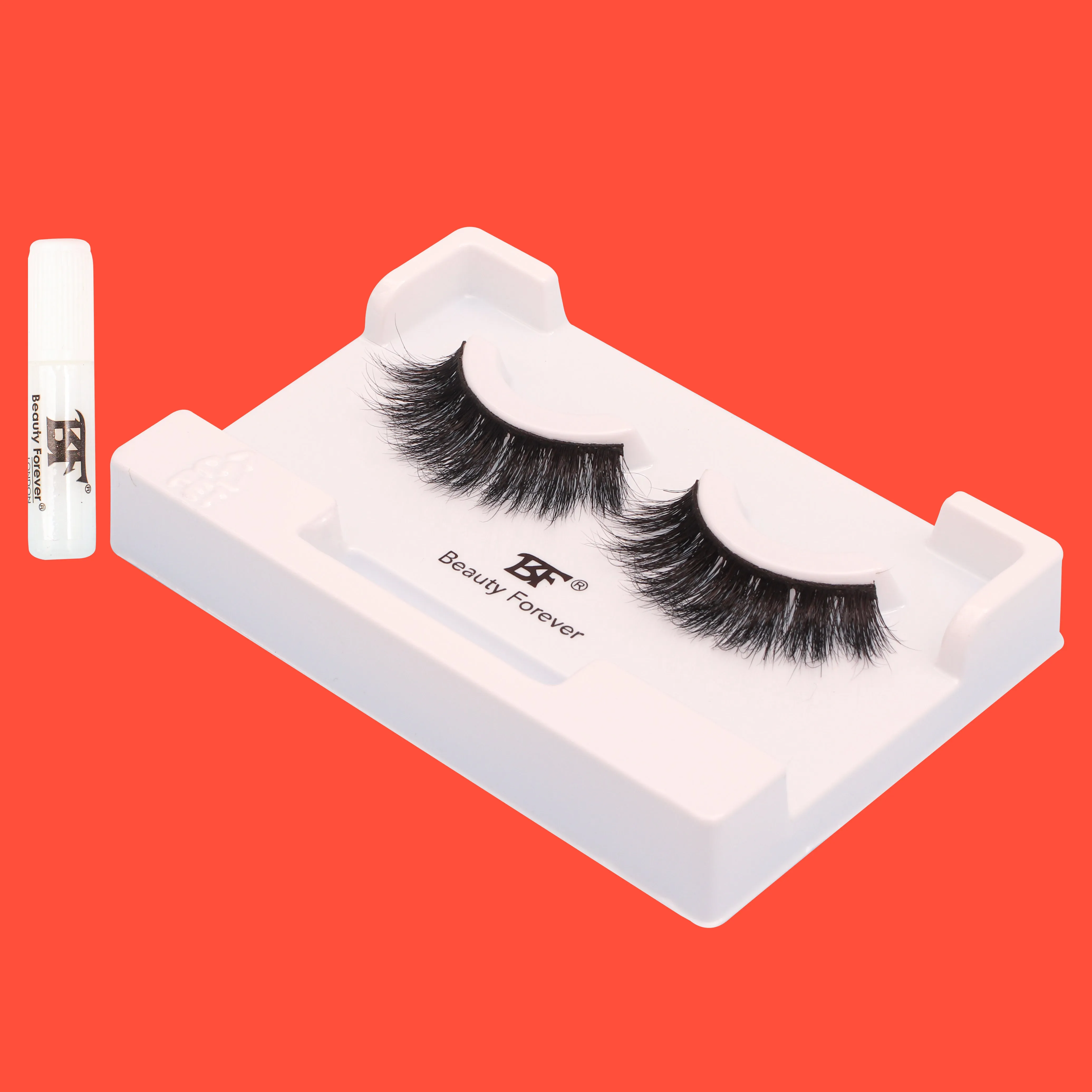 Faux Mink 3D Eyelashes- Kiara No. 124 (Texture & Lengthening Drama Effect)