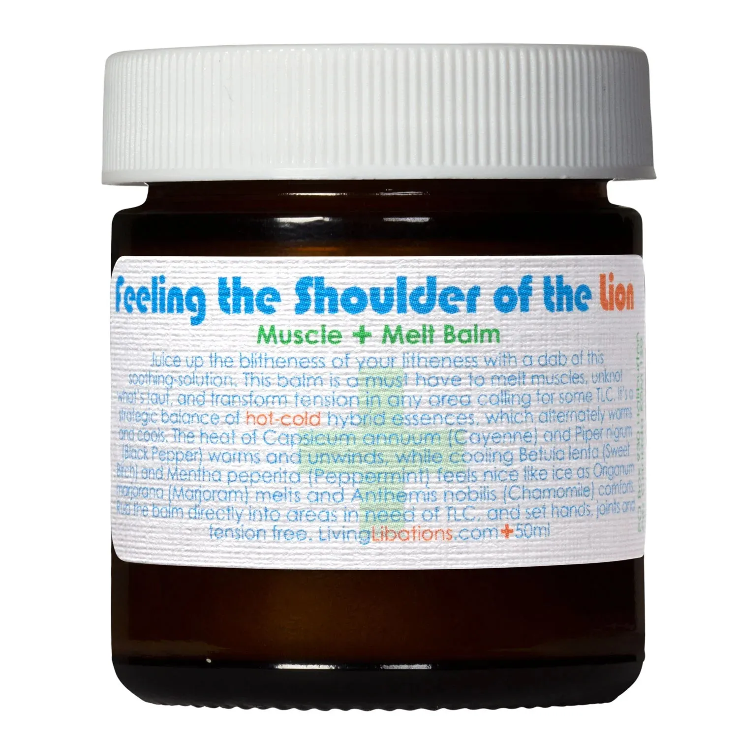 Feeling the Shoulder of the Lion Muscle Melt Balm