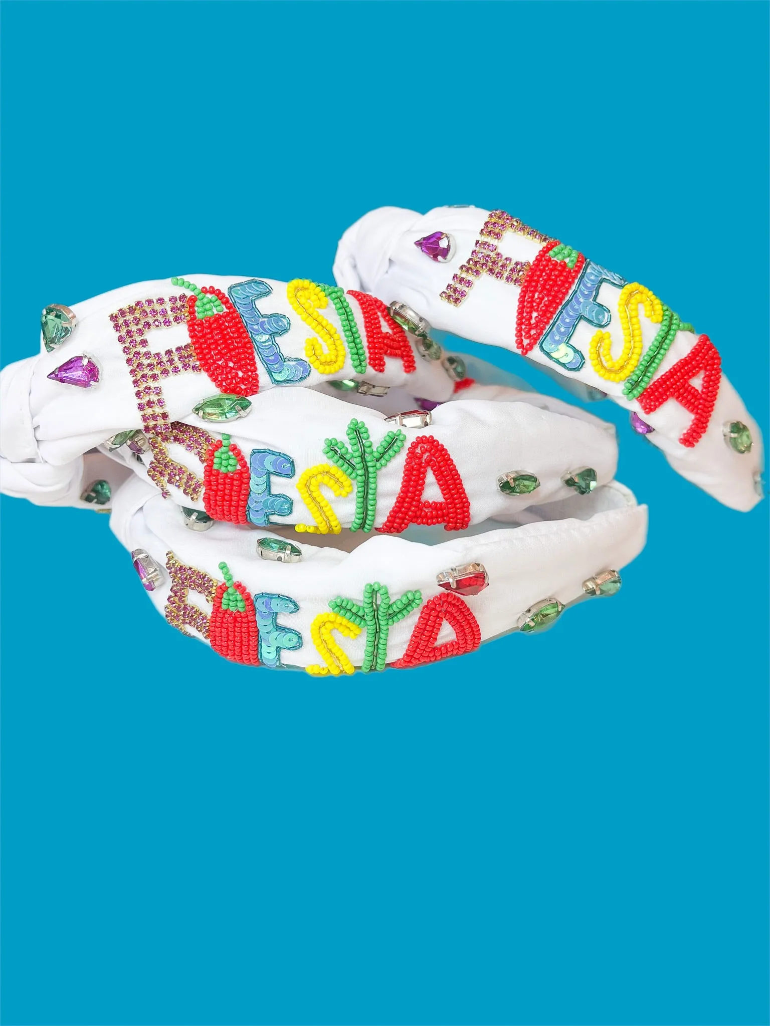 Fiesta Bead & Jewel Headband