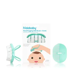 FridaBaby | Infant Head-Hugging Hairbrush   Styling Comb Set