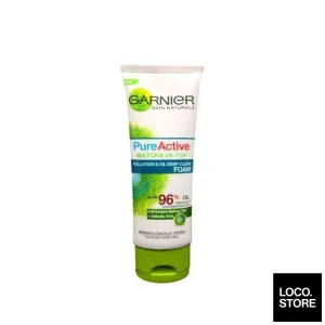 Garnier Skin Naturals Pure Active Matcha De-Tox Foam 100ml