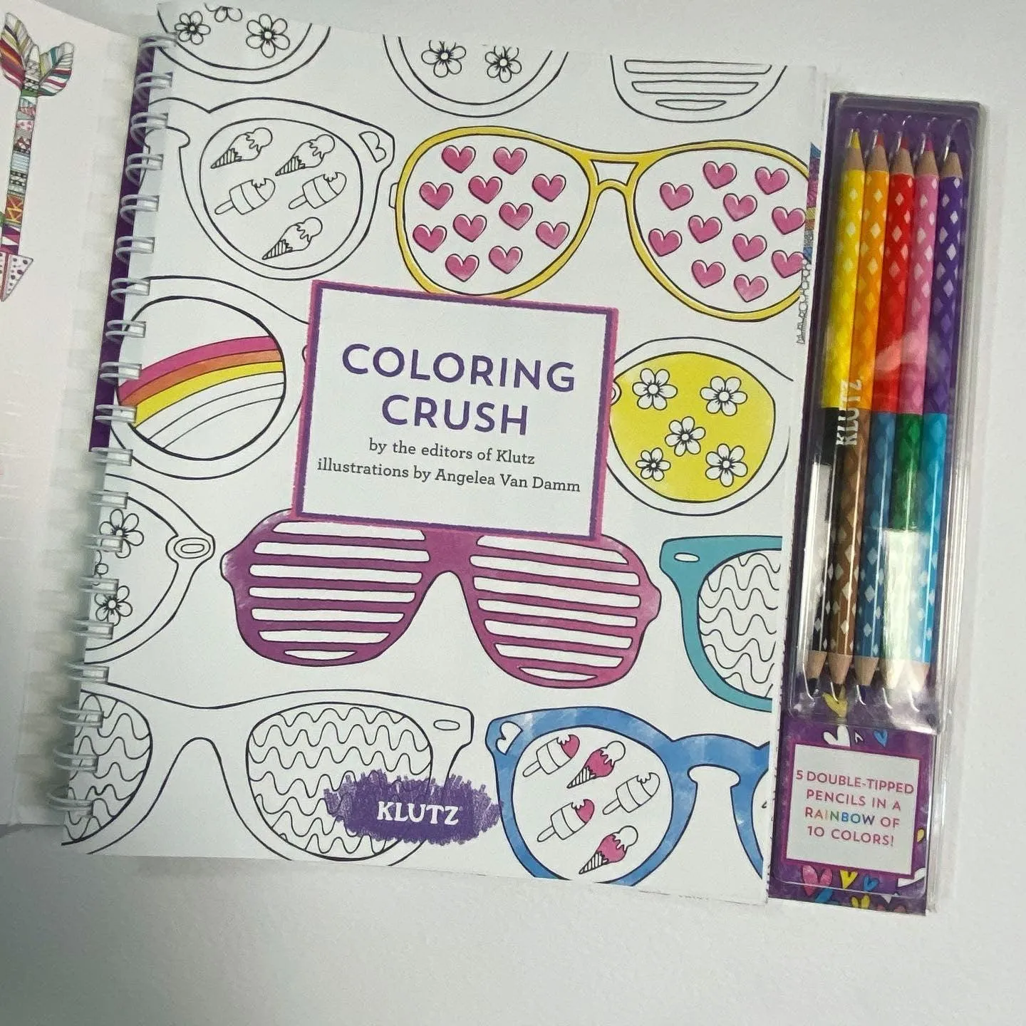 KLUTZ - Coloring Crush (Book and Colouring Kit)