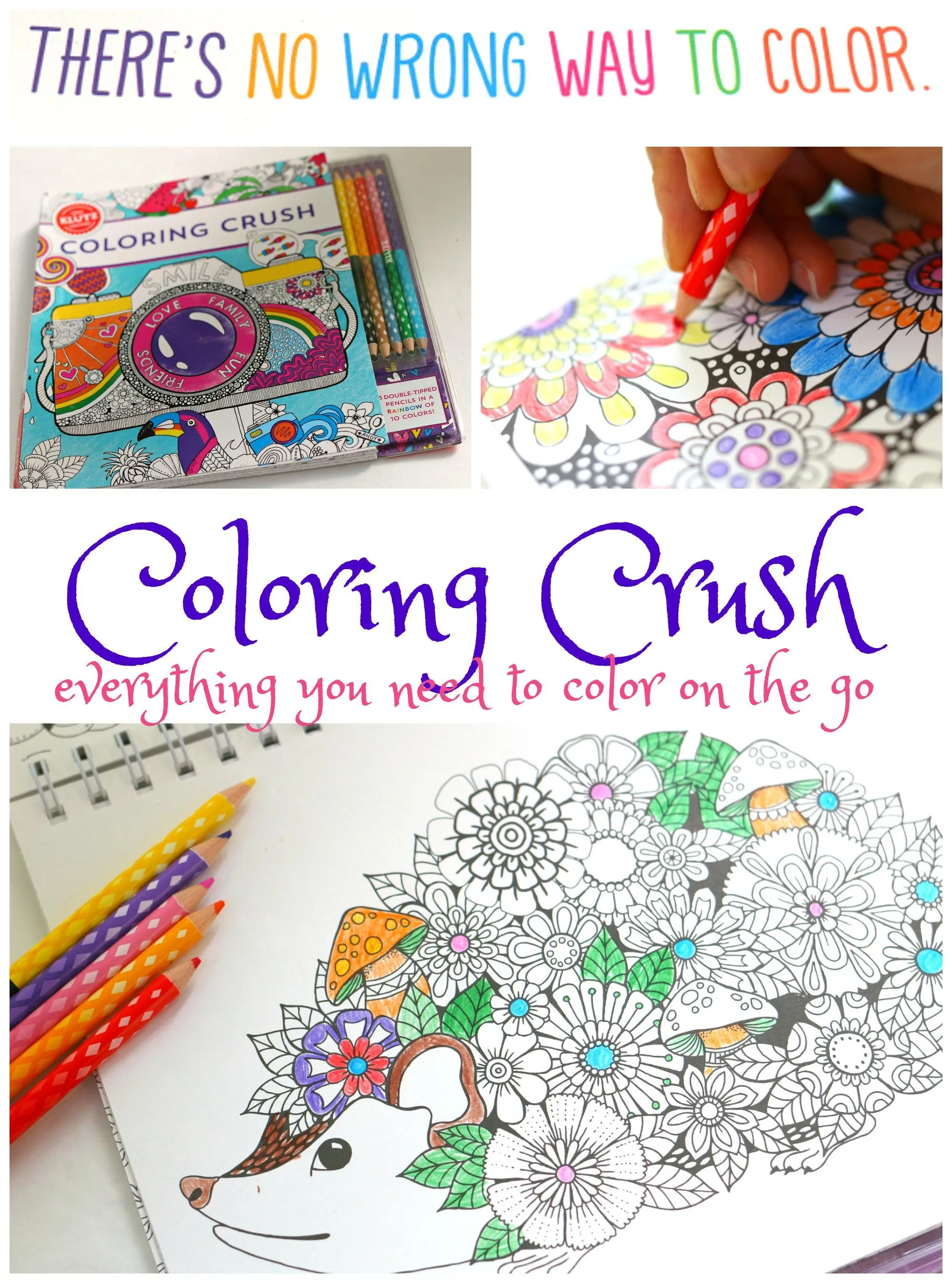 KLUTZ - Coloring Crush (Book and Colouring Kit)