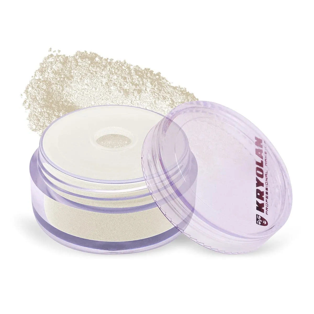 Kryolan Satin Powder - 113 White Silver