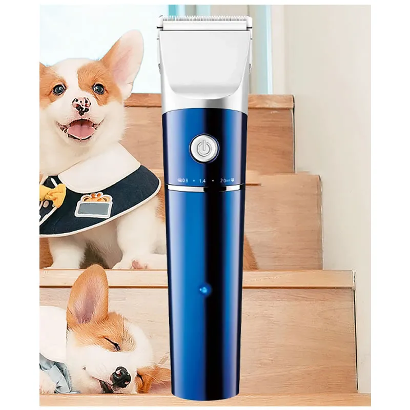 Low Noise Rechargeable Cordless Pet Hair Trimmer V-098