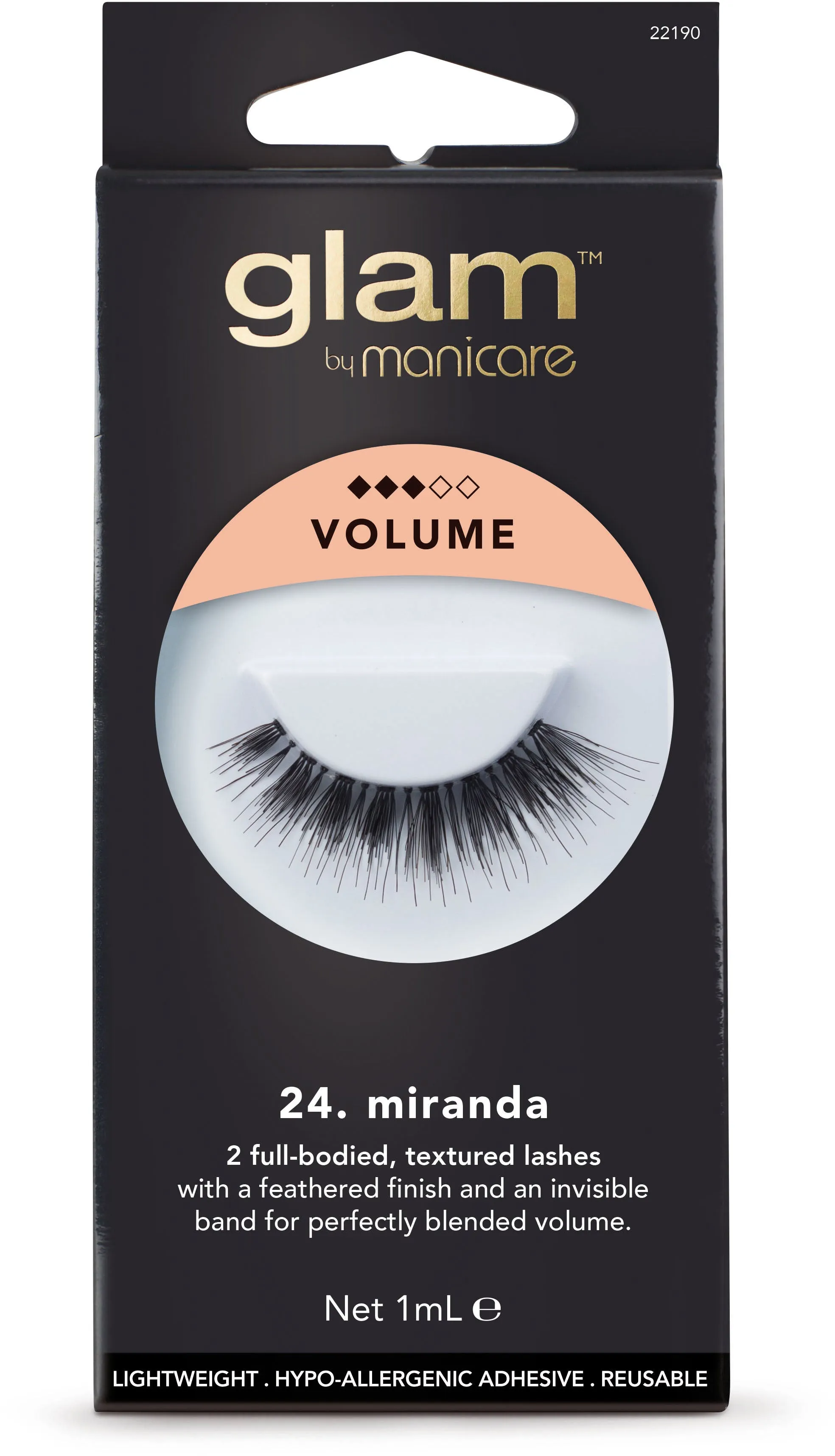 Manicare Glam Lash Lash01