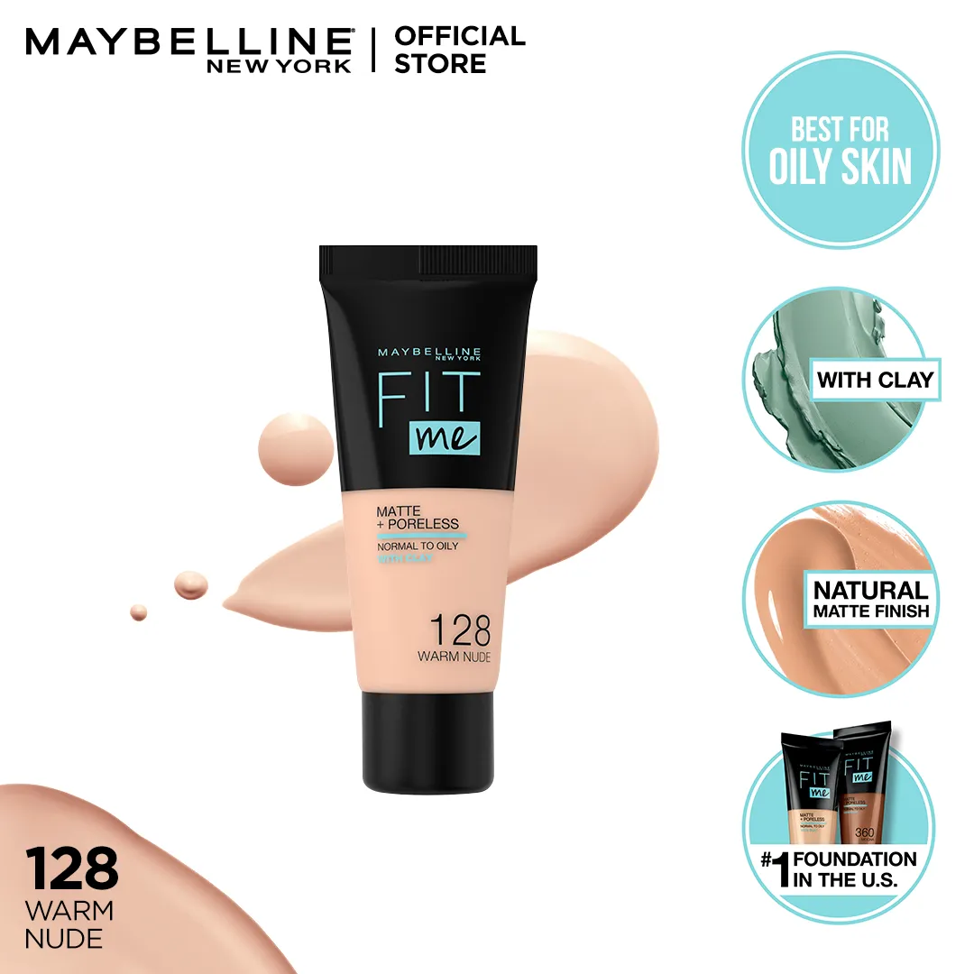 Maybelline New York Fit Me Matte   Poreless Face Foundation - 30ml