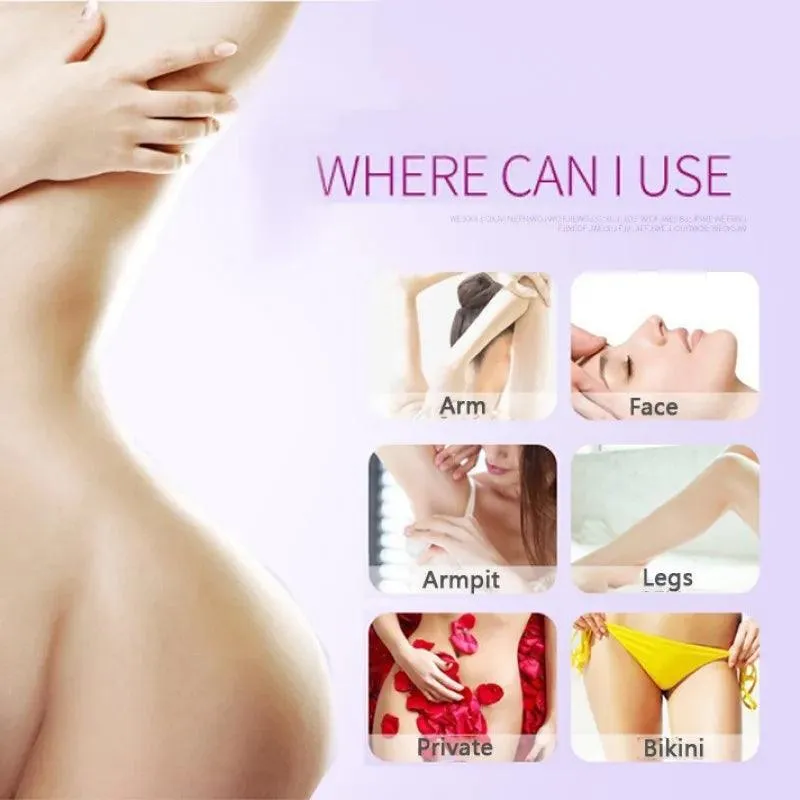 Multifunction Electric Epilator 5 in 1 Women Face Underarm Bikini Hair