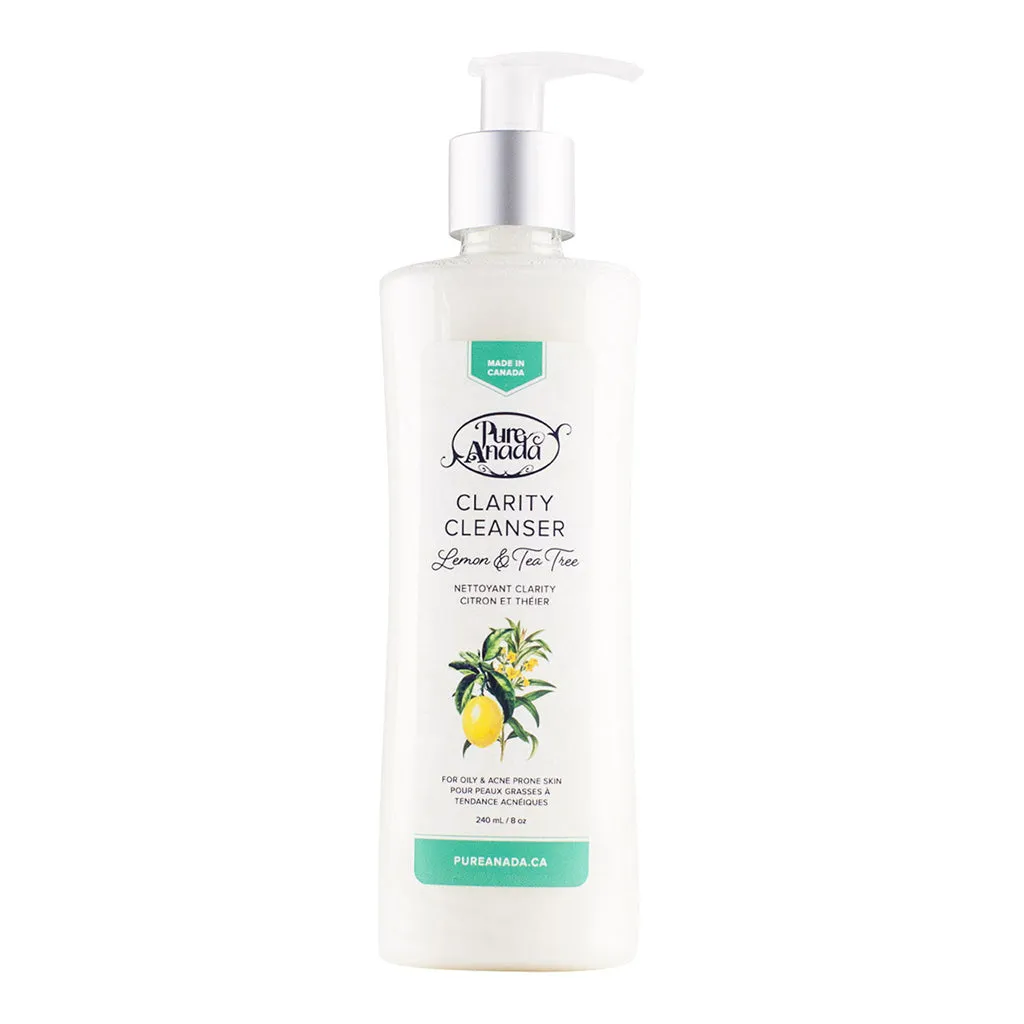 Natural Clarity Cleanser Lemon & Tea tree 240ml - Pure Anada