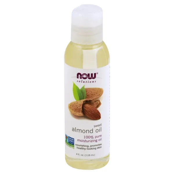 Now 100% Pure Moisturizing Sweet Almond Oil 4 0z