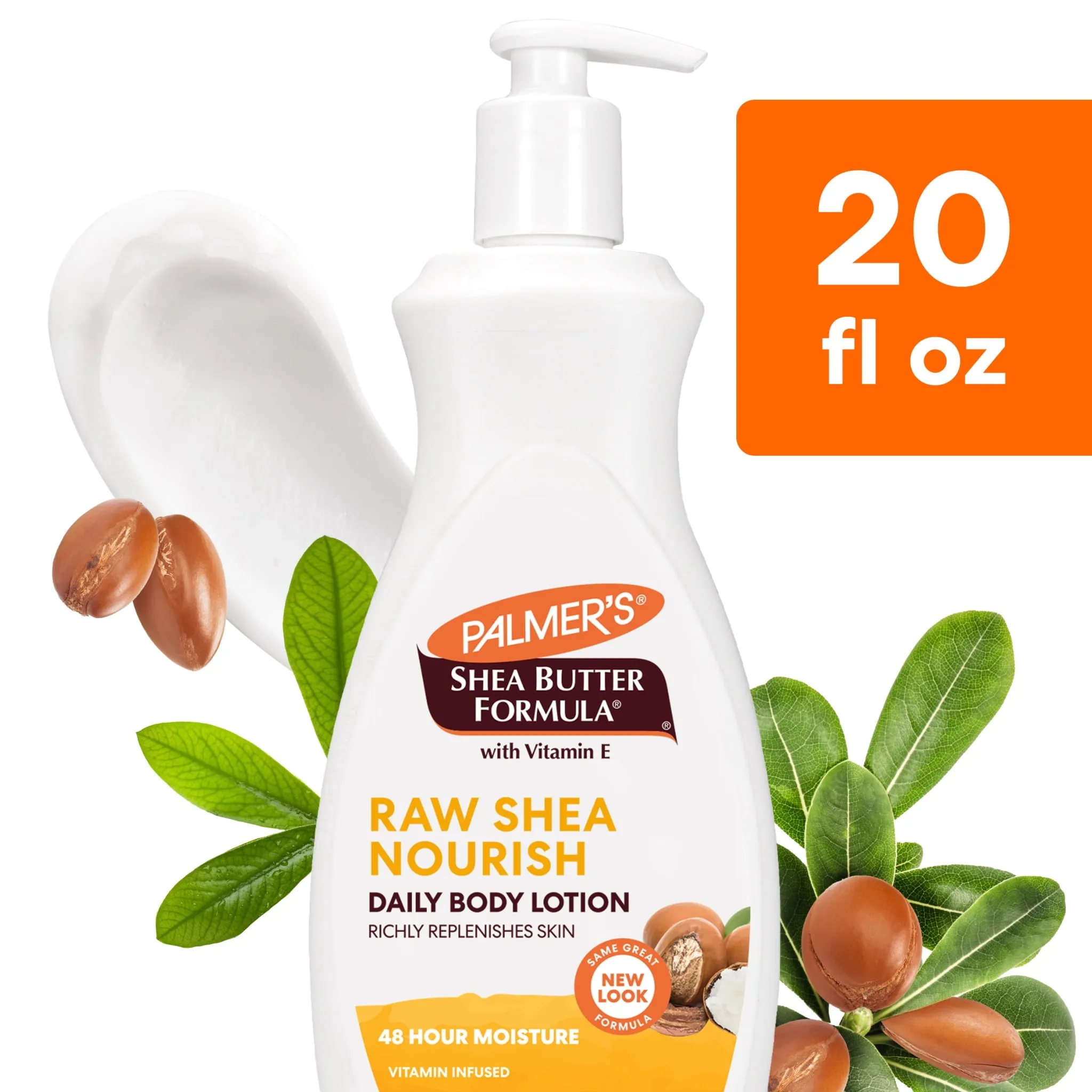 Palmer's Shea Butter Formula Raw Shea Nourishing Body Lotion for Dry Skin, 20 fl.oz.