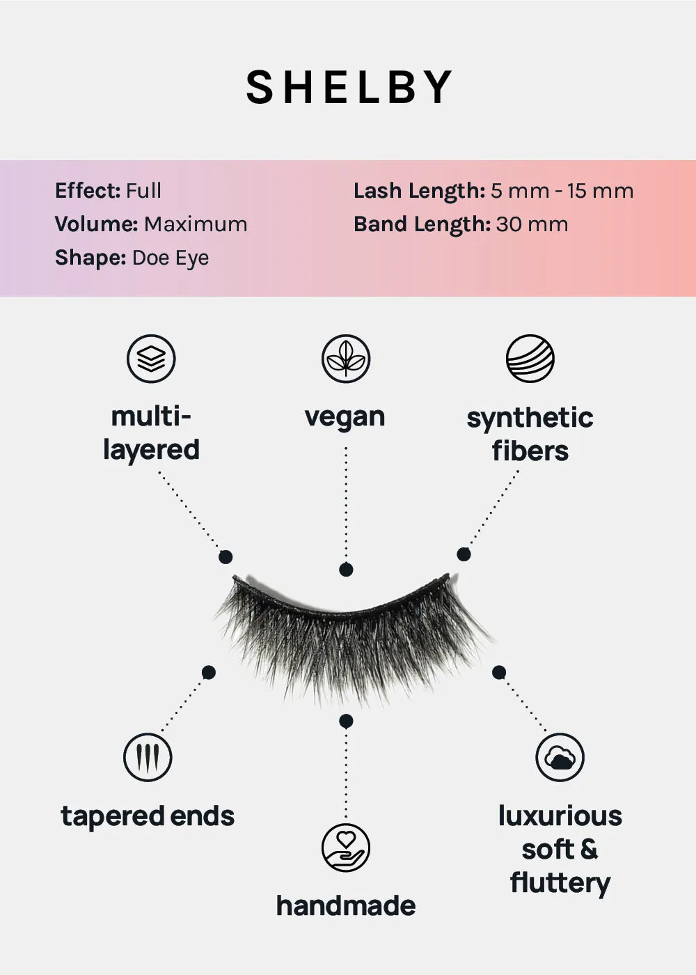 Paw Paw: 3D Faux Mink Lashes- Shelby