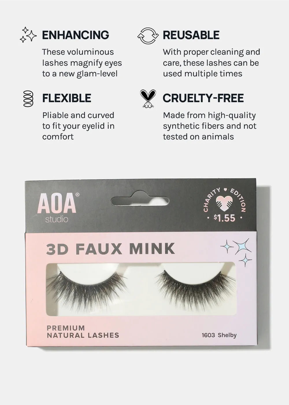 Paw Paw: 3D Faux Mink Lashes- Shelby