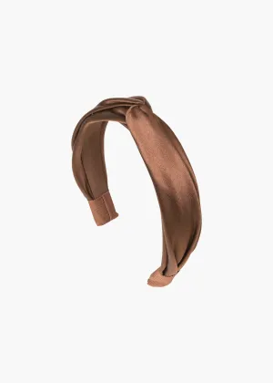 Petite Twist Headband -- Espresso