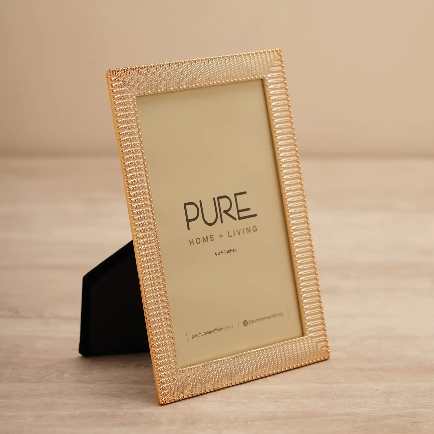 Pure Home and Living Small Rose Gold Aarya Photo Frame