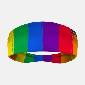 Rainbow Wide Double-sided Wide Headband