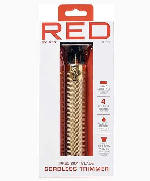 Red By Kiss  Precision Blade Cordless Trimmer CT11