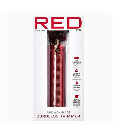 Red By Kiss  Precision Blade Cordless Trimmer CT12