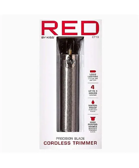 Red By Kiss  Precision Blade Cordless Trimmer CT13