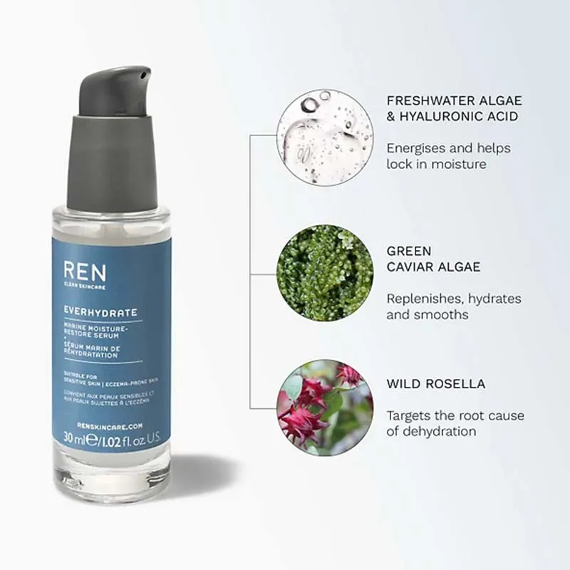 REN Everhydrate Marine Moisture-Restore Serum