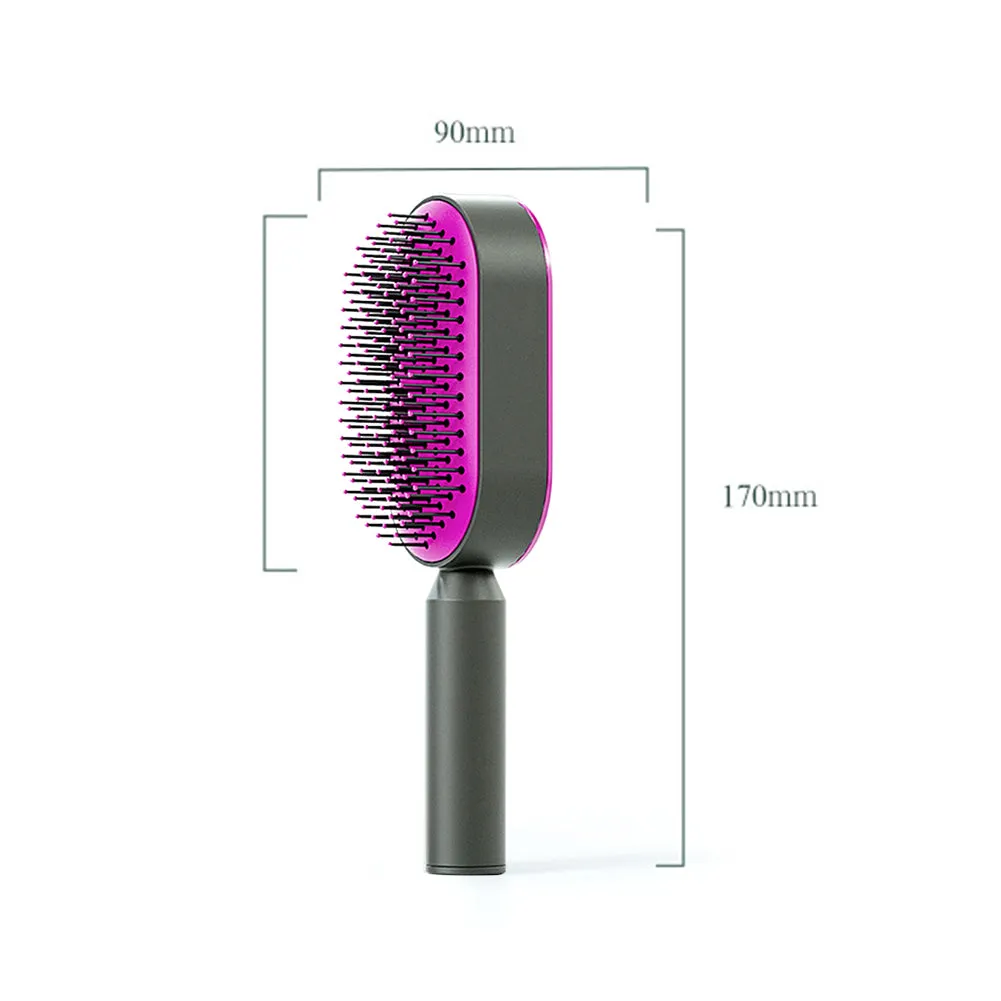 Self-Cleaning Hair Brush