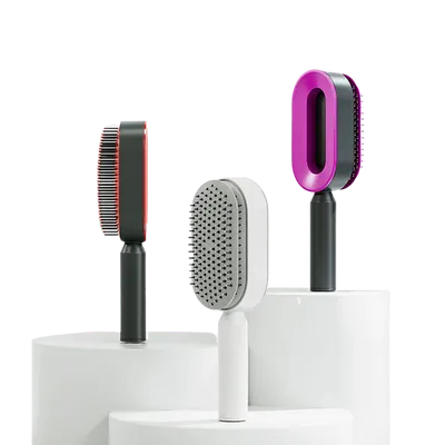 Self-Cleaning Hair Brush