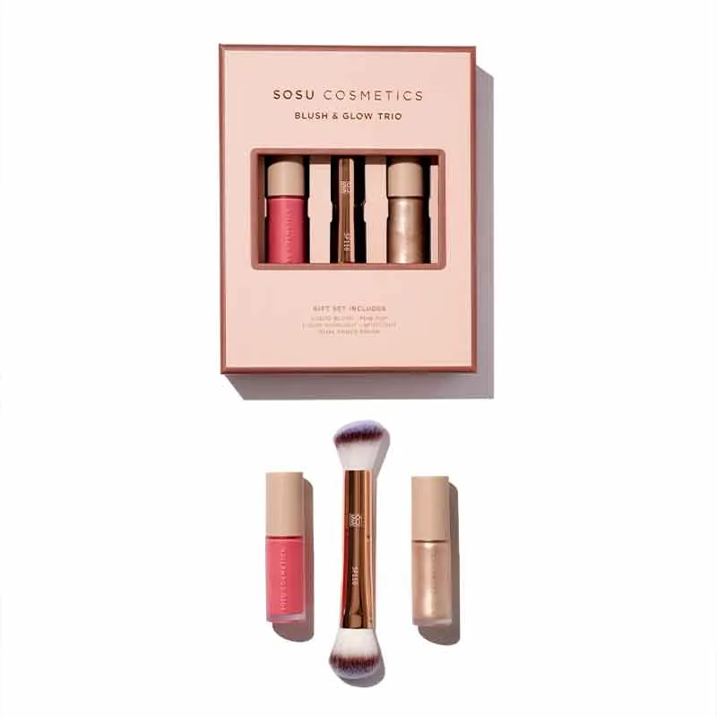 SOSU Cosmetics Blush & Highlight Set