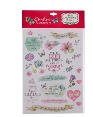 Sticker Book Bible Journaling 3-Sheet STC001